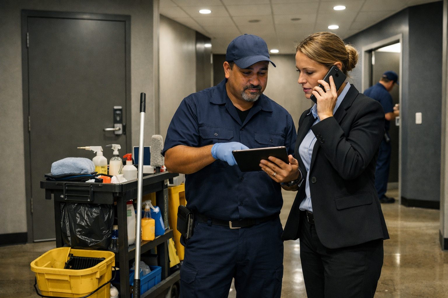 Cleaning Operations Exception Escalation