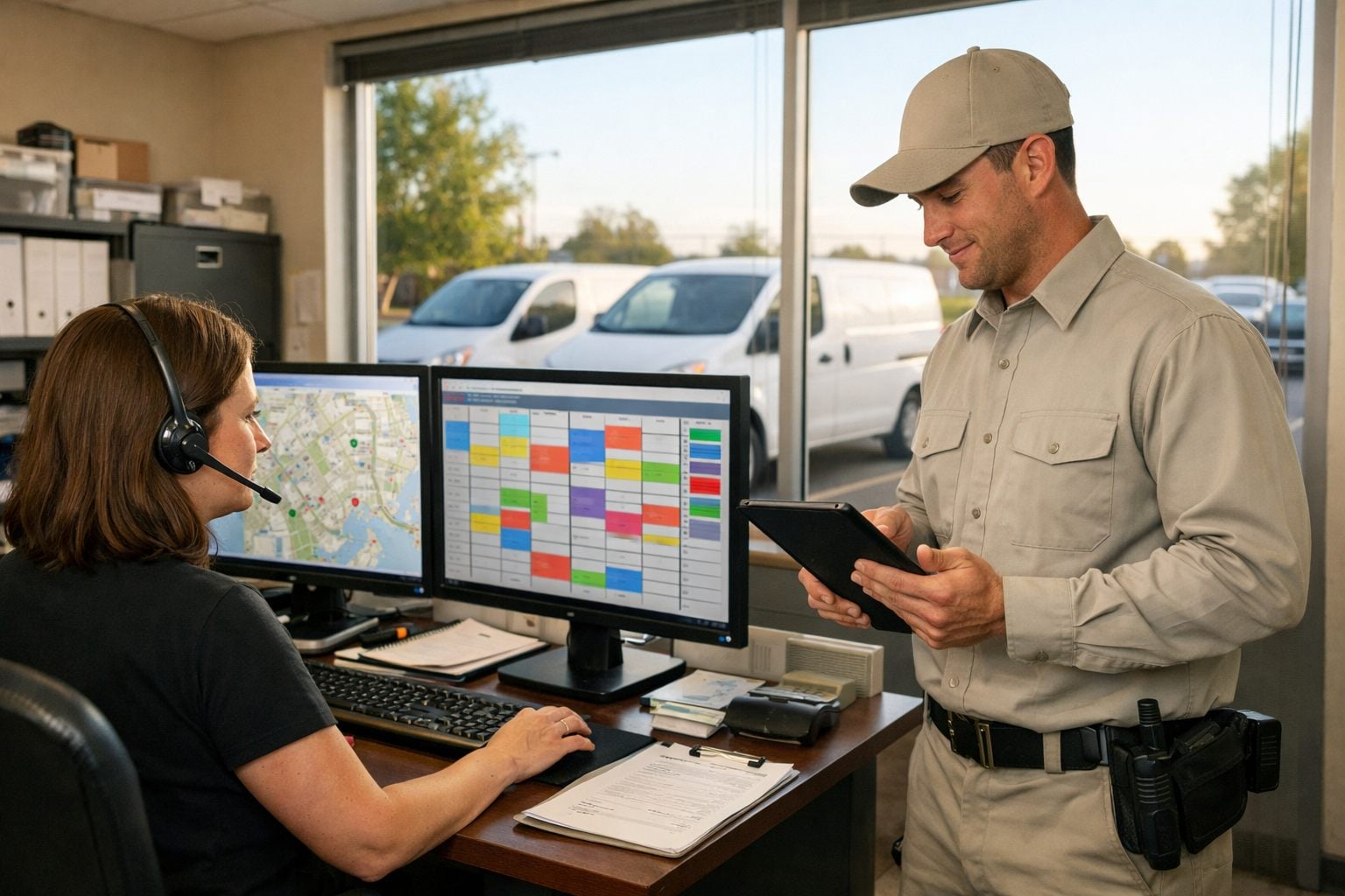 Connected Office and Field Pest Service Workflow
