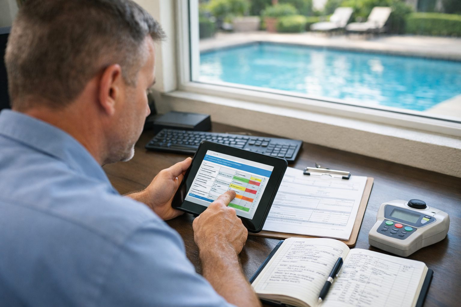Human-Reviewed Pool Chemistry Alert