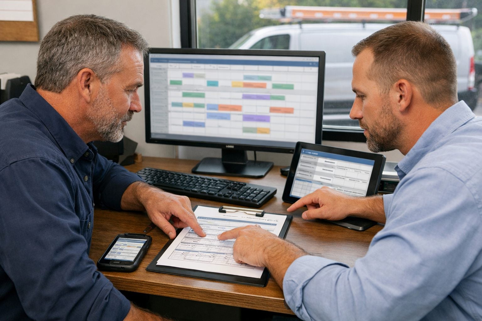 HVAC Workflow Handoff Review