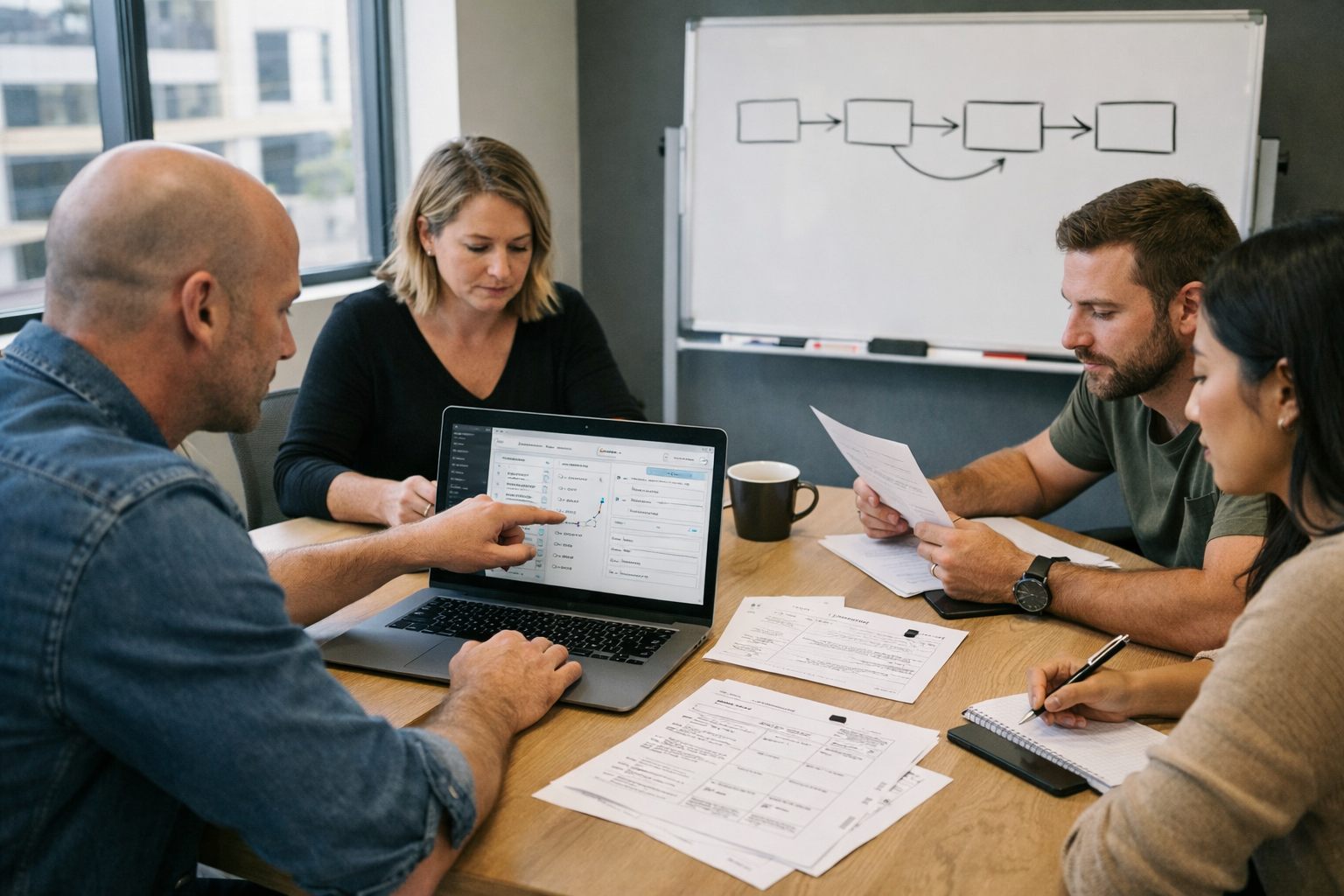 Mapping a real workflow before automation