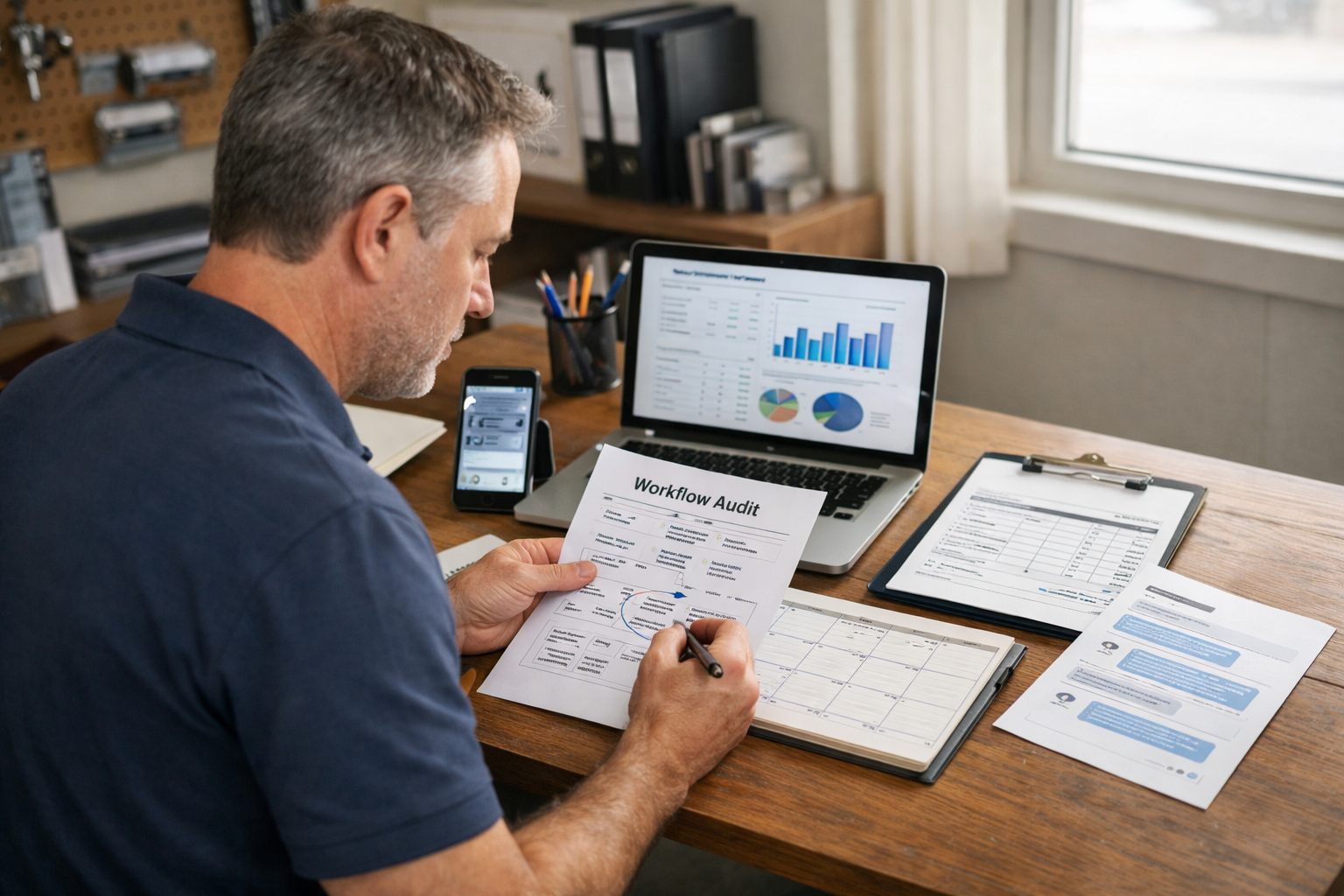 Service Business Workflow Decision