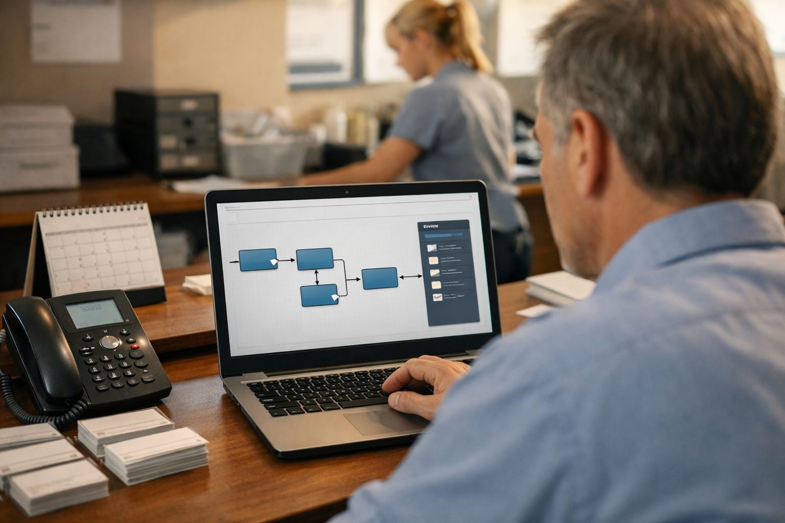 A Simple Workflow Maintained In House