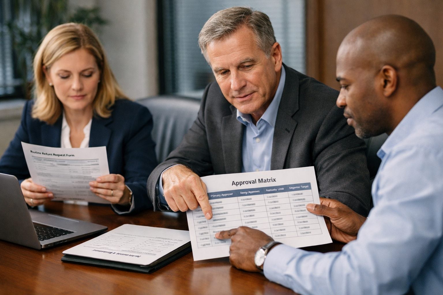 Approval Authority Matrix