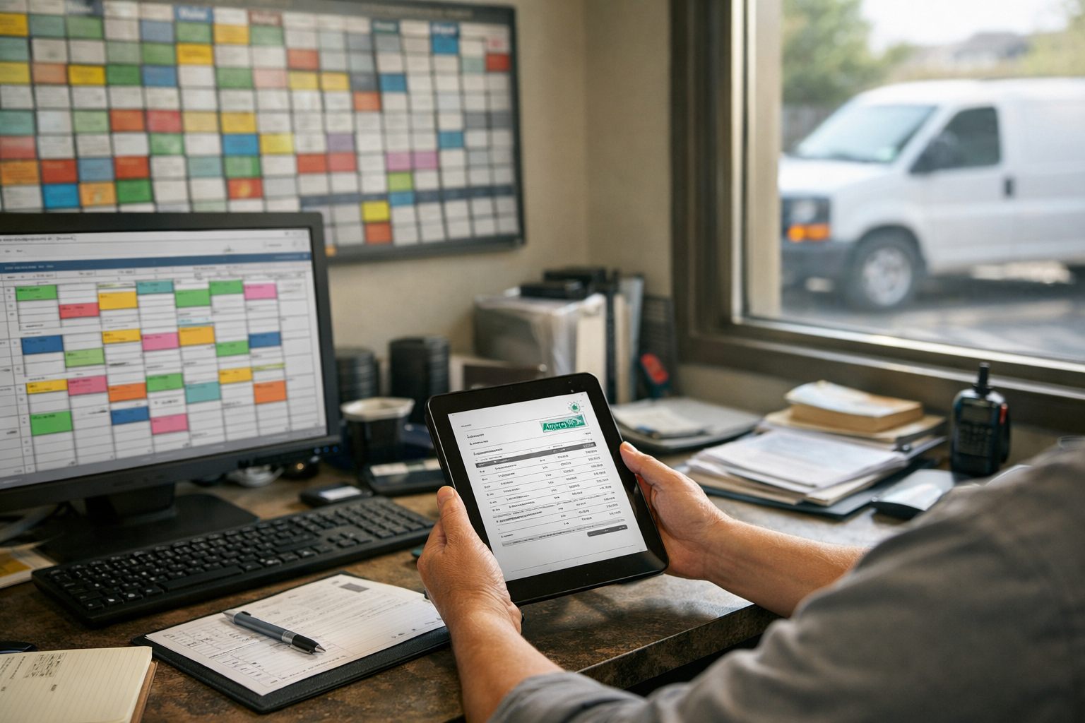 Approved Estimate Becomes a Job