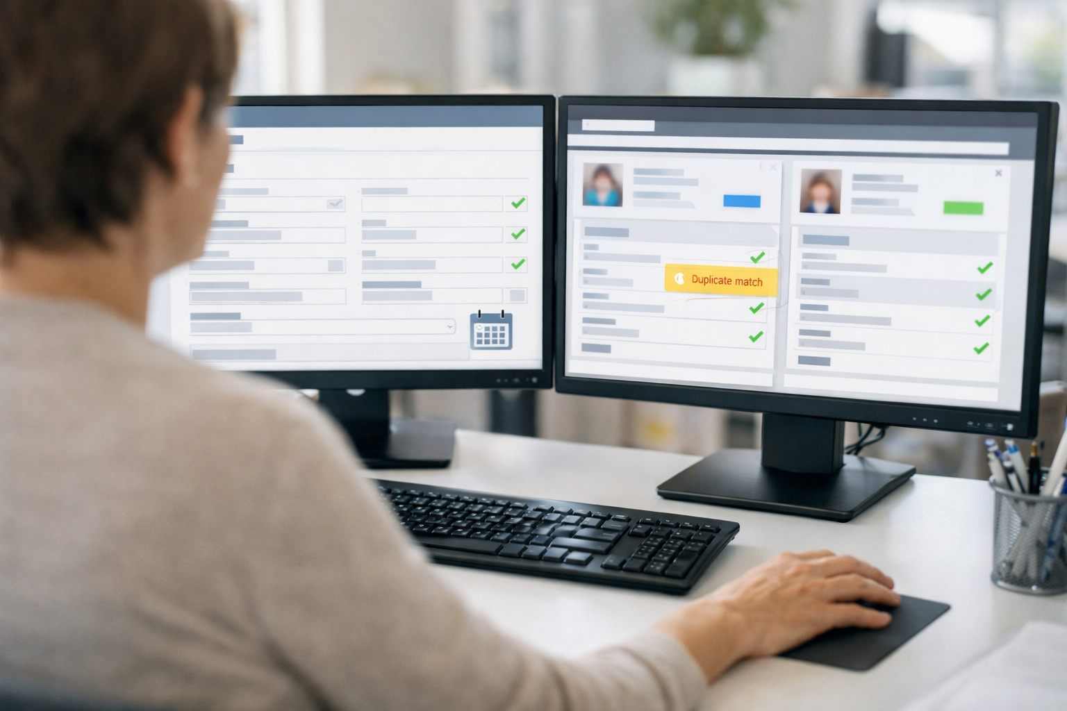 Candidate Intake Connected to Staffing Records