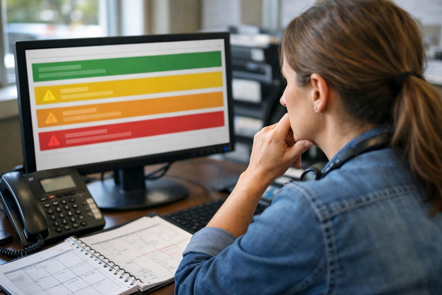 Classifying appointment workflow exceptions