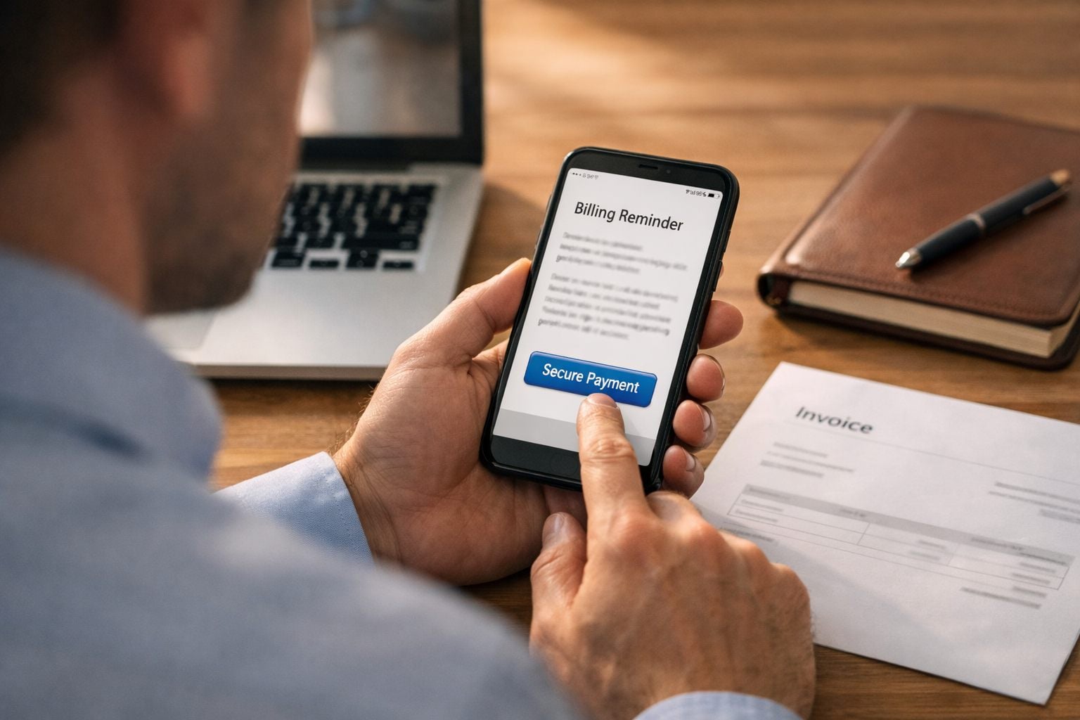 Easy digital payment reminder