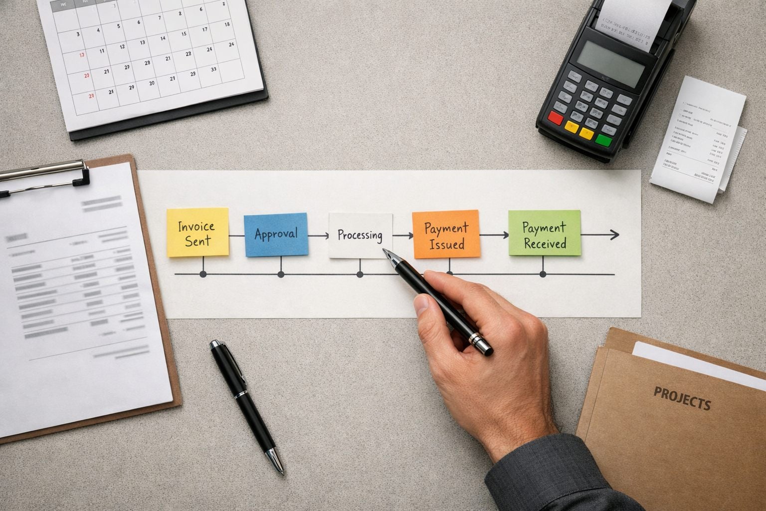 Mapping a Single Invoice Journey