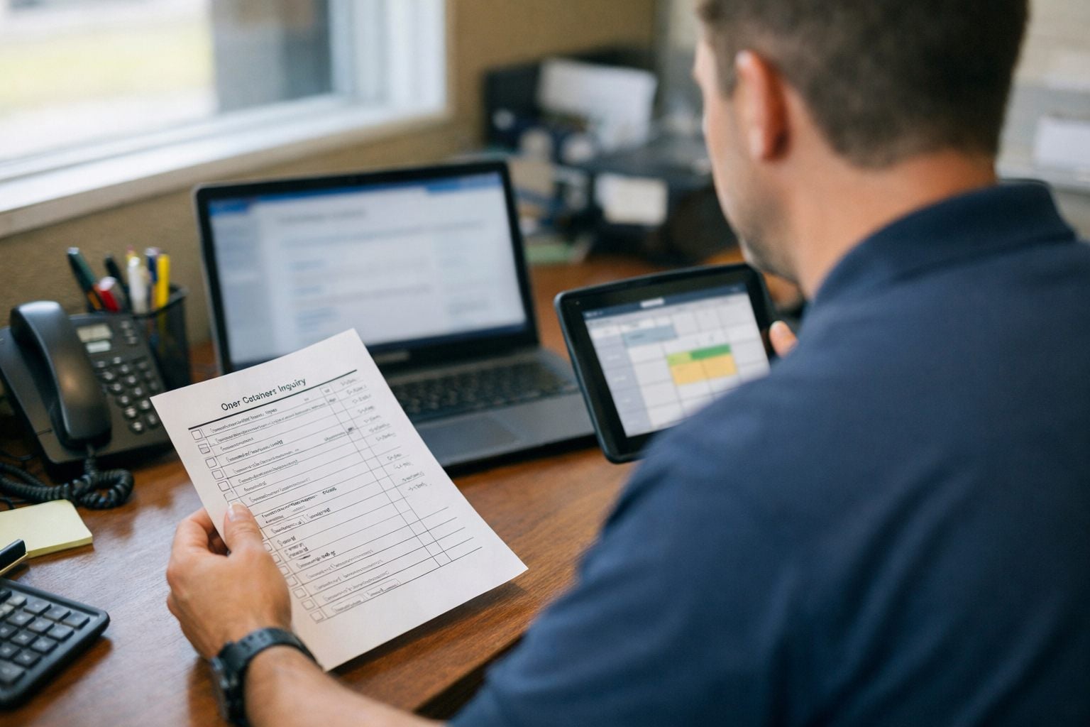 Tracing a Customer Handoff
