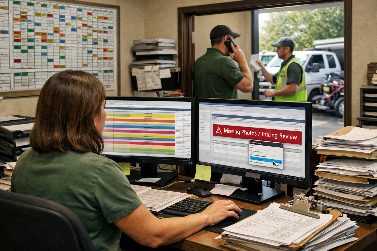 Billing Exception Queue During Spring Surge