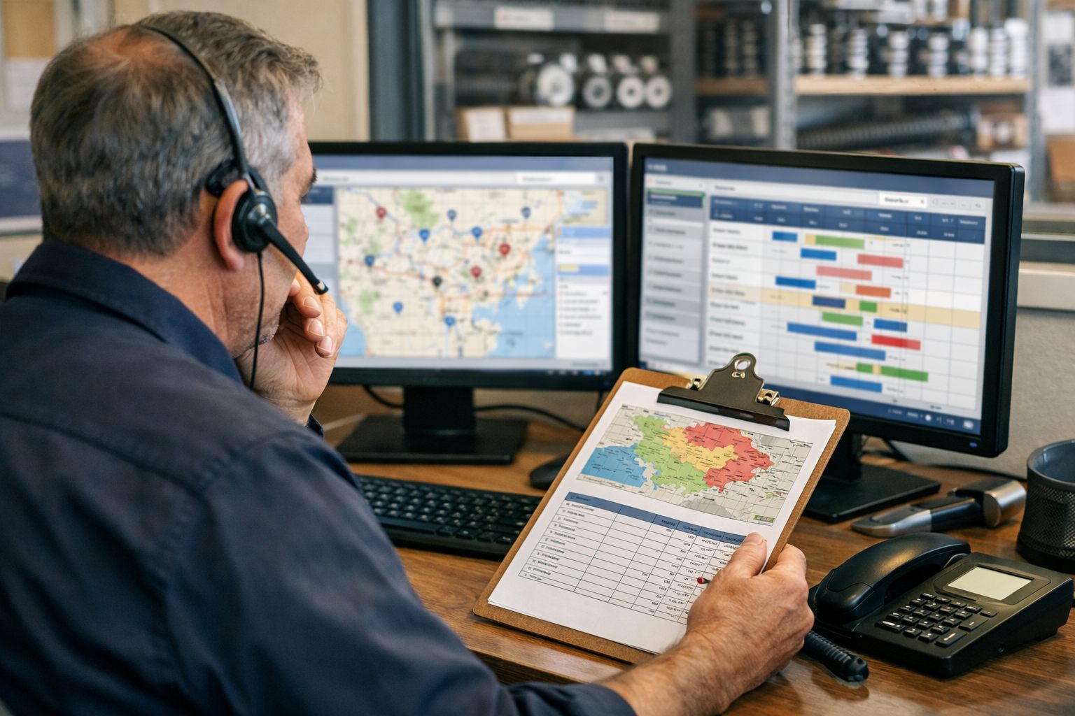 Dispatcher-Guided Job Assignment