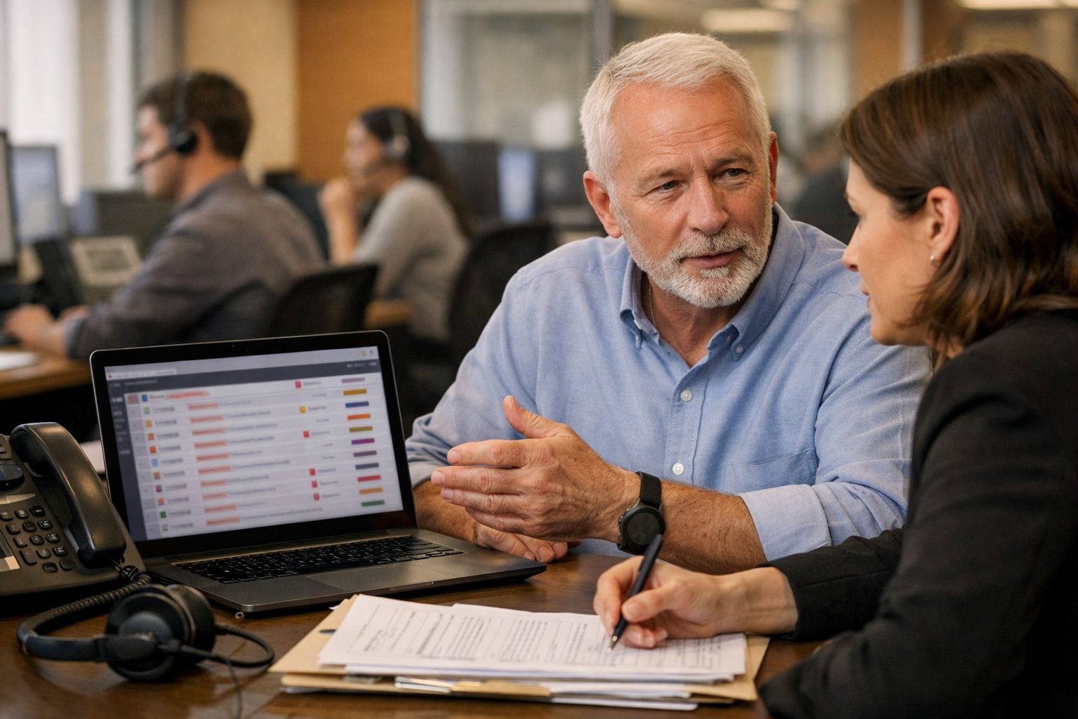 Exception Escalation in Customer Operations