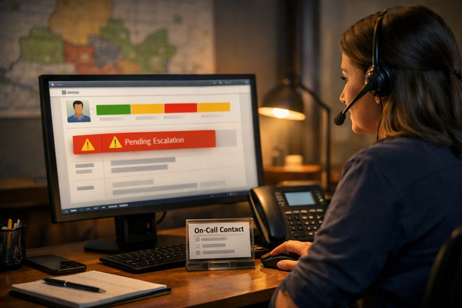 Safe Routing and Human Escalation