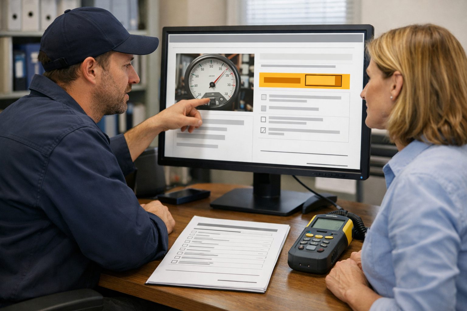 Validation and exception review before delivery
