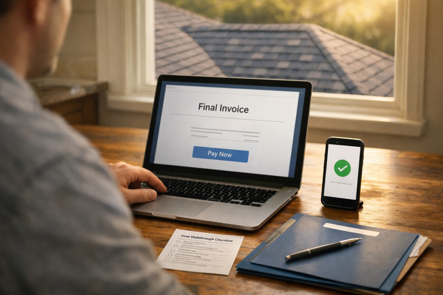 Verified Final Invoice Payment