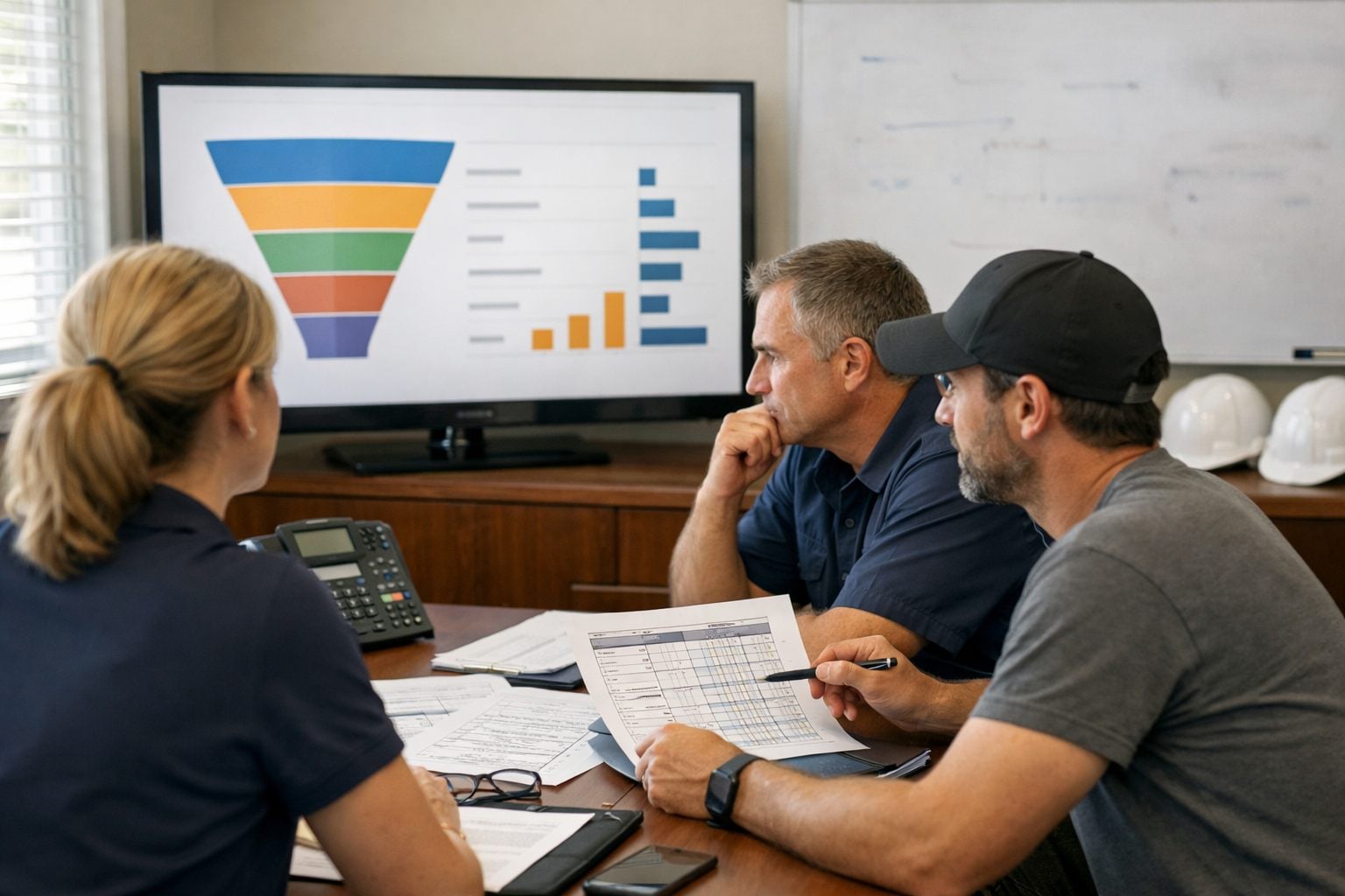 Weekly missed-call performance review